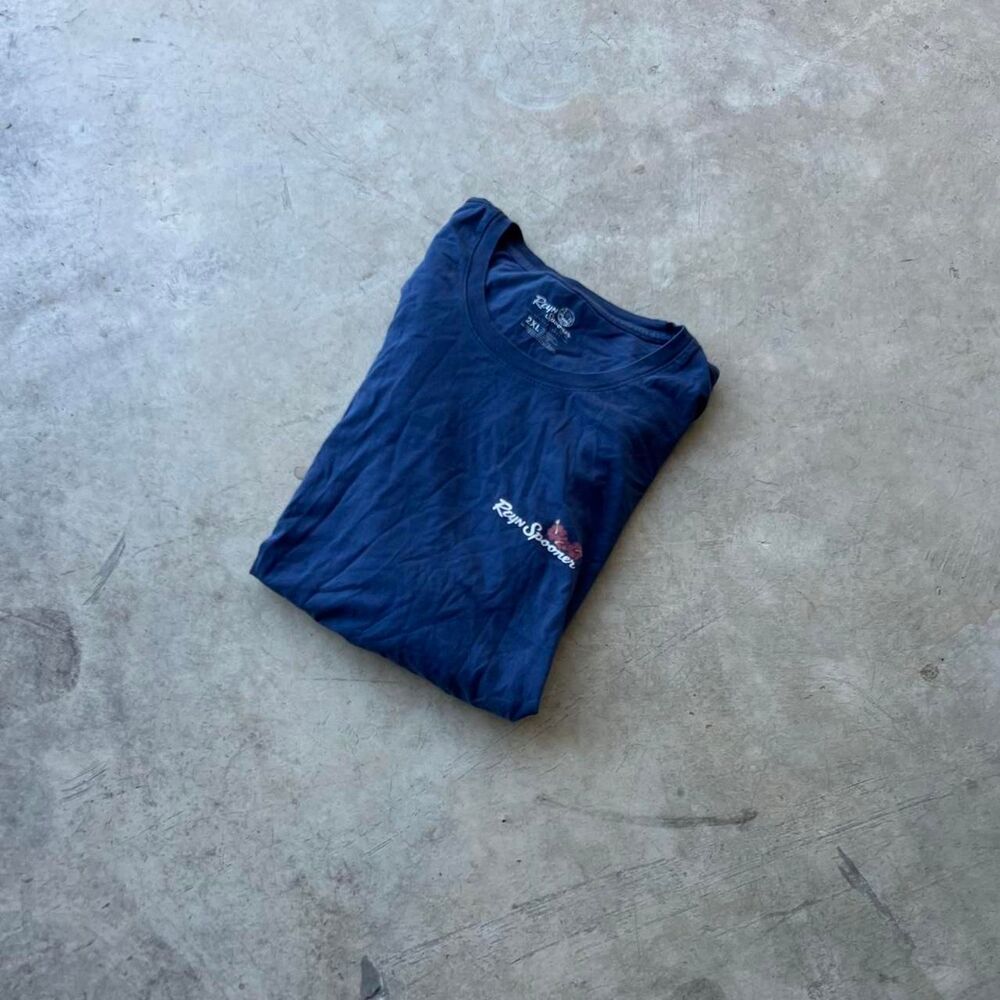 Reyn Spooner Graphic tee Mens size XXL blue